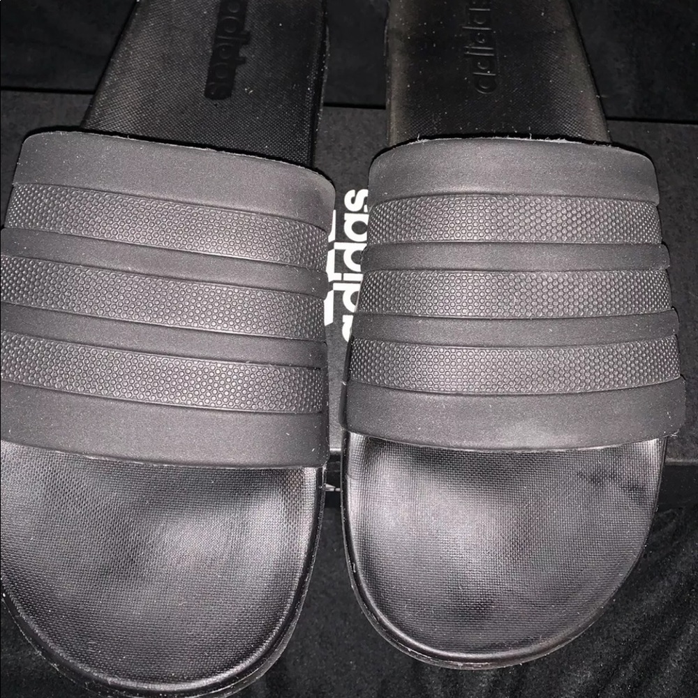 adidas Adilette Comfort Men's Slides Black (12)